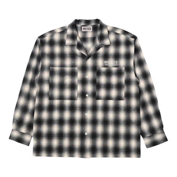 OMBRECHECK OPENCOLLAR SHIRT
