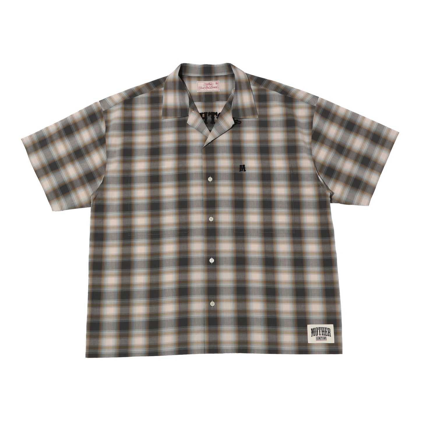 CHECK OPENCOLLAR SHIRT