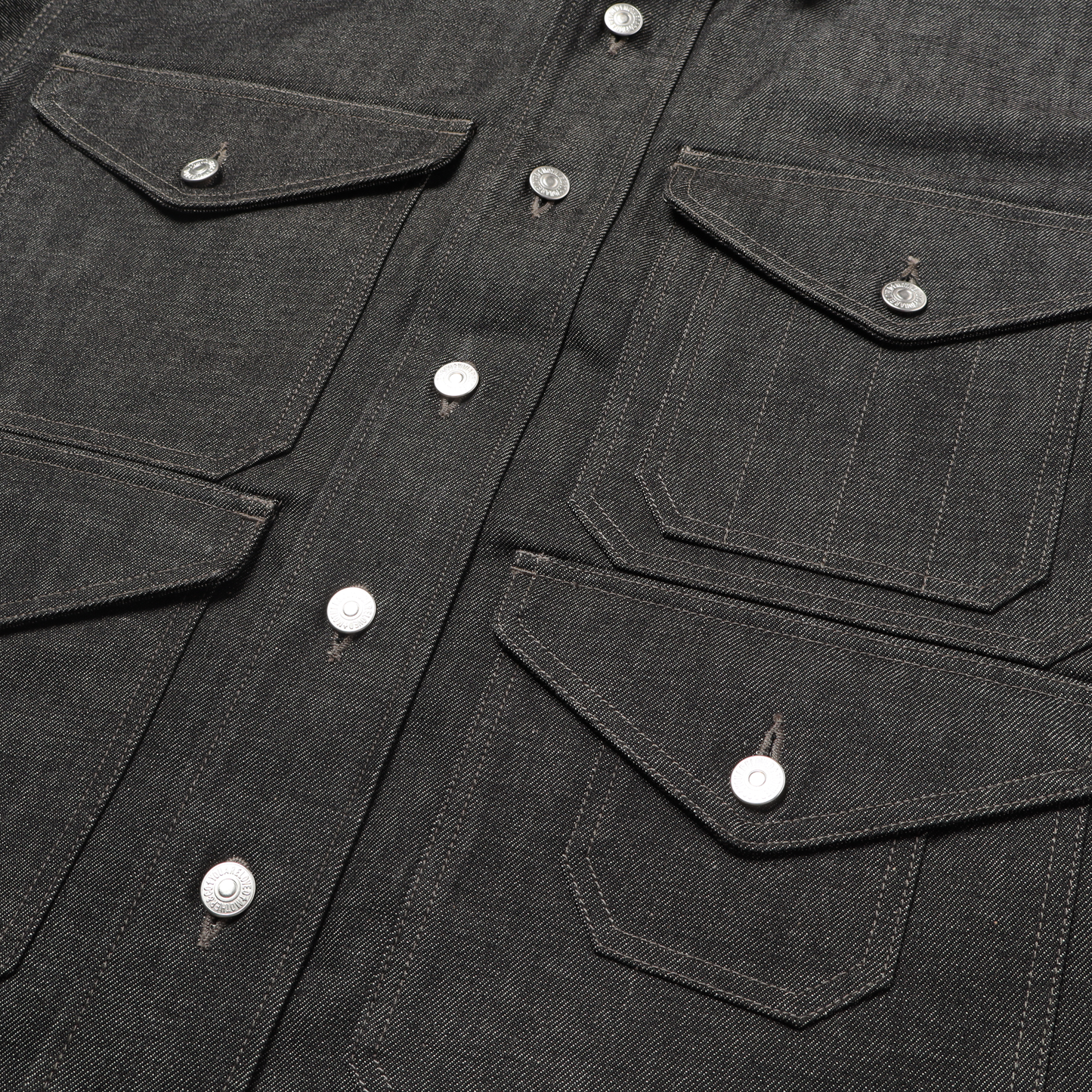 13oz RIGID SELVEDGE DENIM FISHING JAKECT